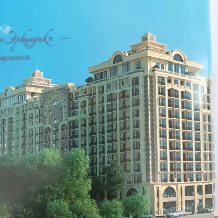 2 комнаты, 65 м², Элитка, 11 этаж, ПСО (под самоотделку) - Изображение 13